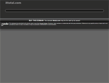 Tablet Screenshot of ittotal.com